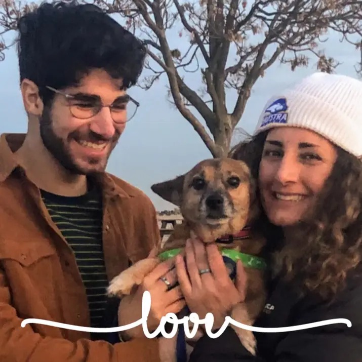 Archie with Tina and her son in a loving family moment